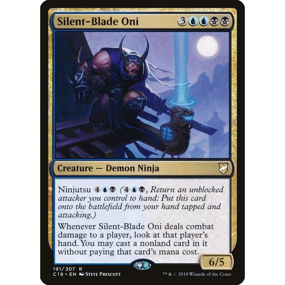 Image for Silent-Blade Oni (191) (C18) - Magic: The Gathering