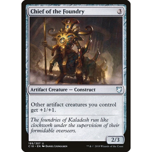 Image for Chief of the Foundry (199) (C18) - Magic: The Gathering