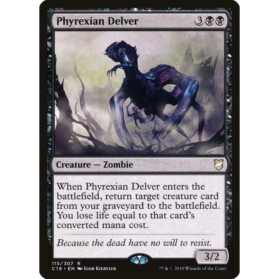 Image for Phyrexian Delver (115) (C18) - Magic: The Gathering