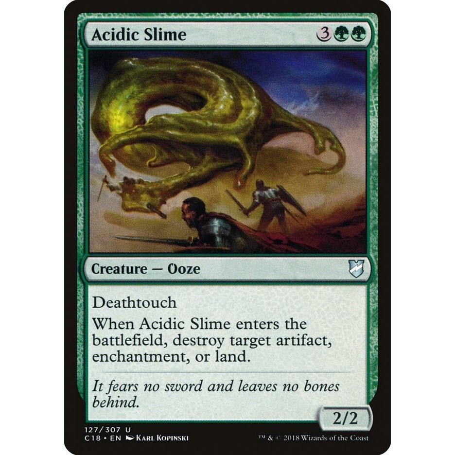 Image for Acidic Slime (127) (C18) - Magic: The Gathering