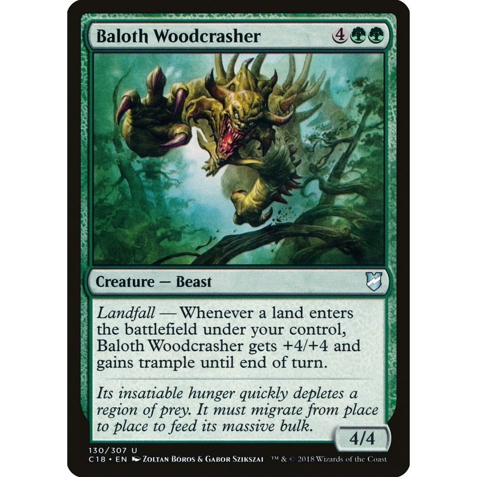 Image for Baloth Woodcrasher (130) (C18) - Magic: The Gathering