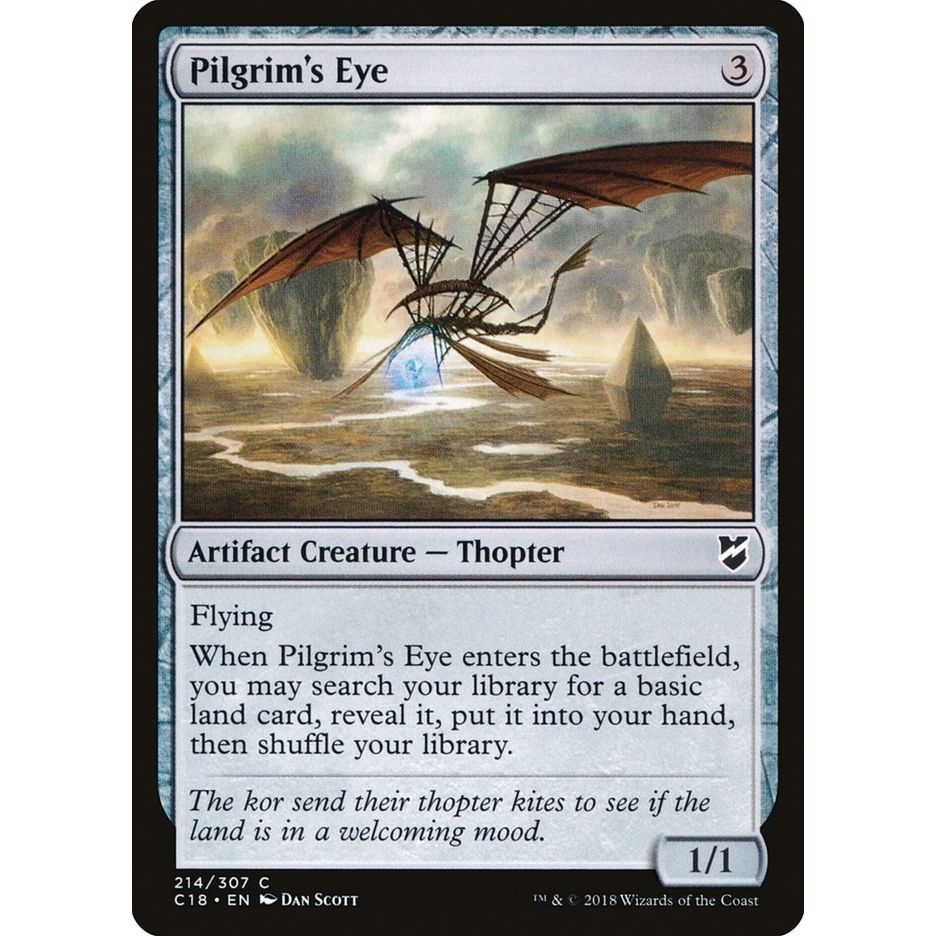 Image for Pilgrim's Eye (214) (C18) - Magic: The Gathering