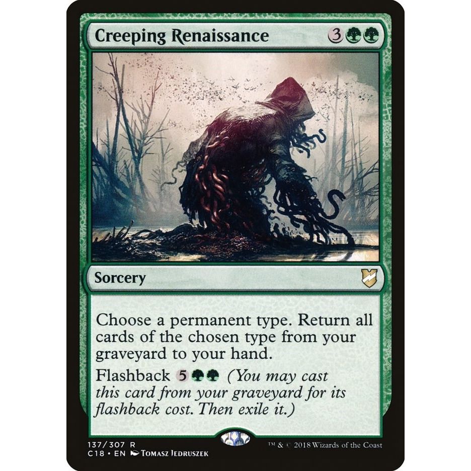 Image for Creeping Renaissance (137) (C18) - Magic: The Gathering