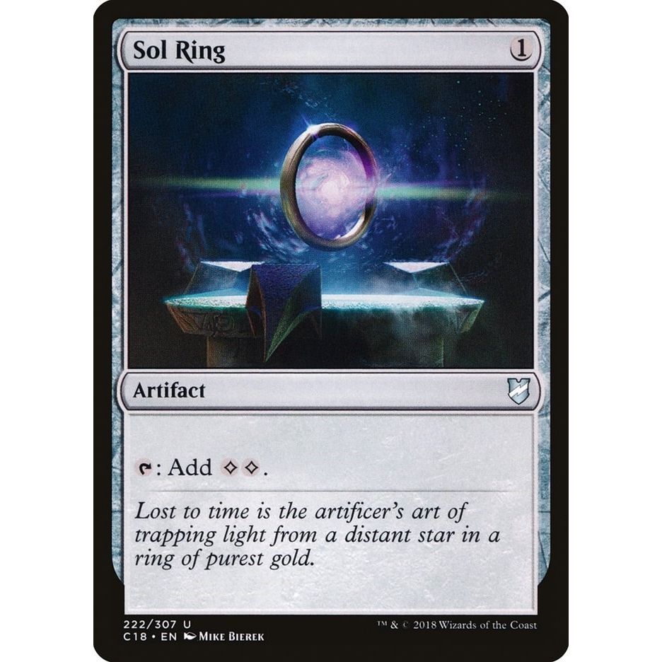Image for Sol Ring (222) (C18) - Magic: The Gathering
