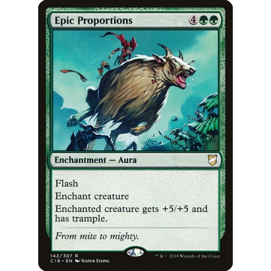 Image for Epic Proportions (142) (C18) - Magic: The Gathering