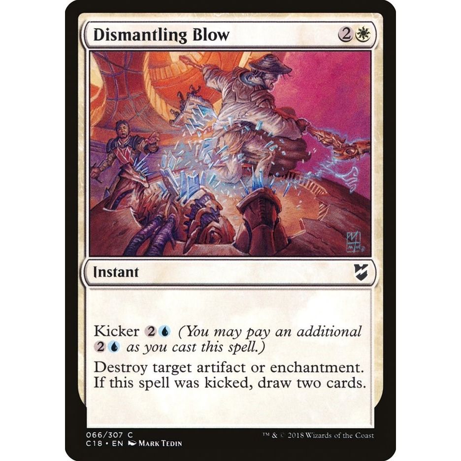 Image for Dismantling Blow (66) (C18) - Magic: The Gathering