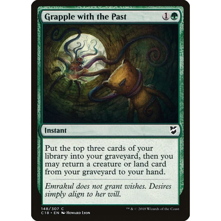 Image for Grapple with the Past (148) (C18) - Magic: The Gathering