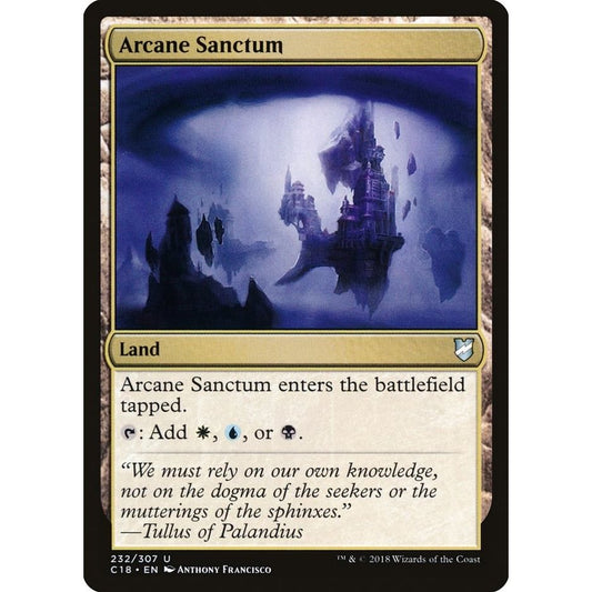 Image for Arcane Sanctum (232) (C18) - Magic: The Gathering