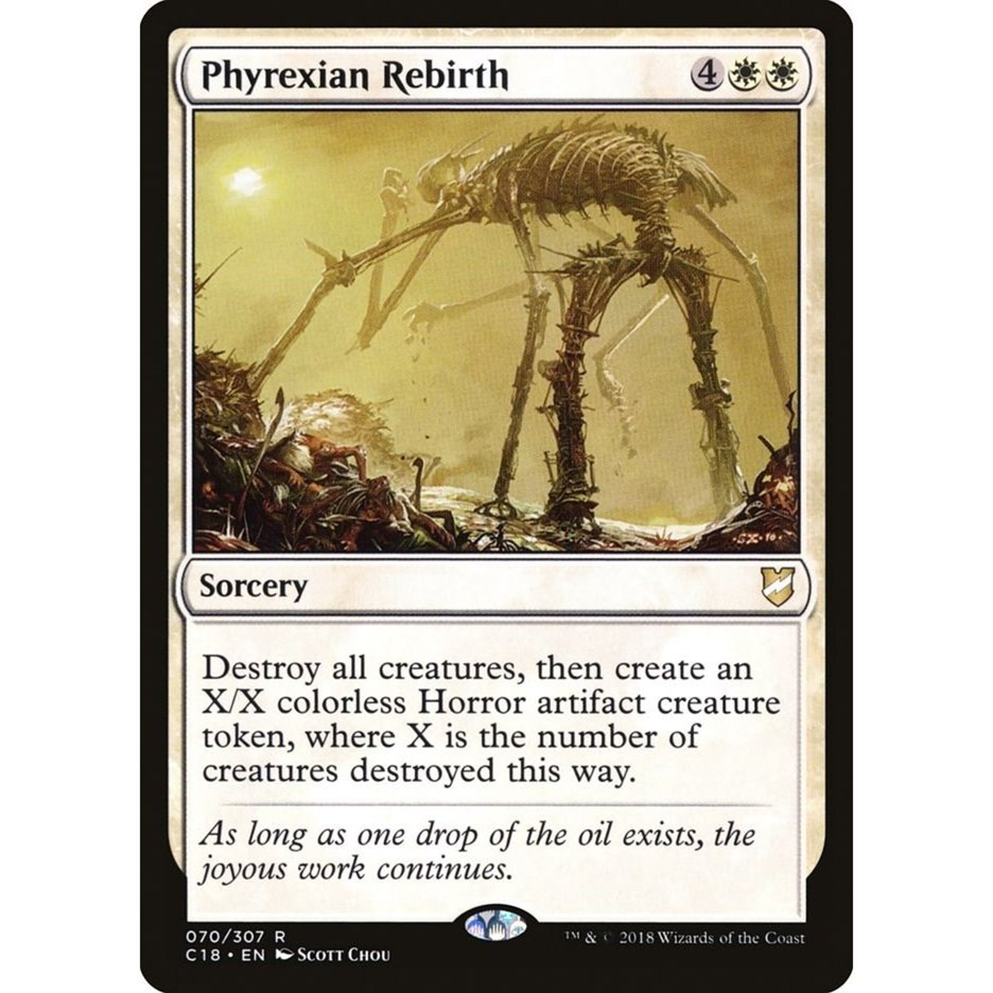 Image for Phyrexian Rebirth (70) (C18) - Magic: The Gathering