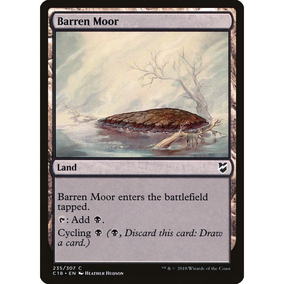 Image for Barren Moor (235) (C18) - Magic: The Gathering