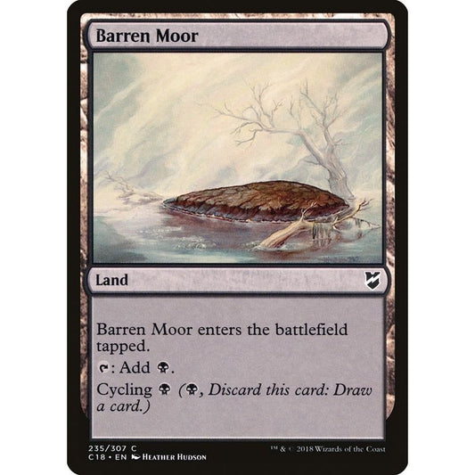 Image for Barren Moor (235) (C18) - Magic: The Gathering