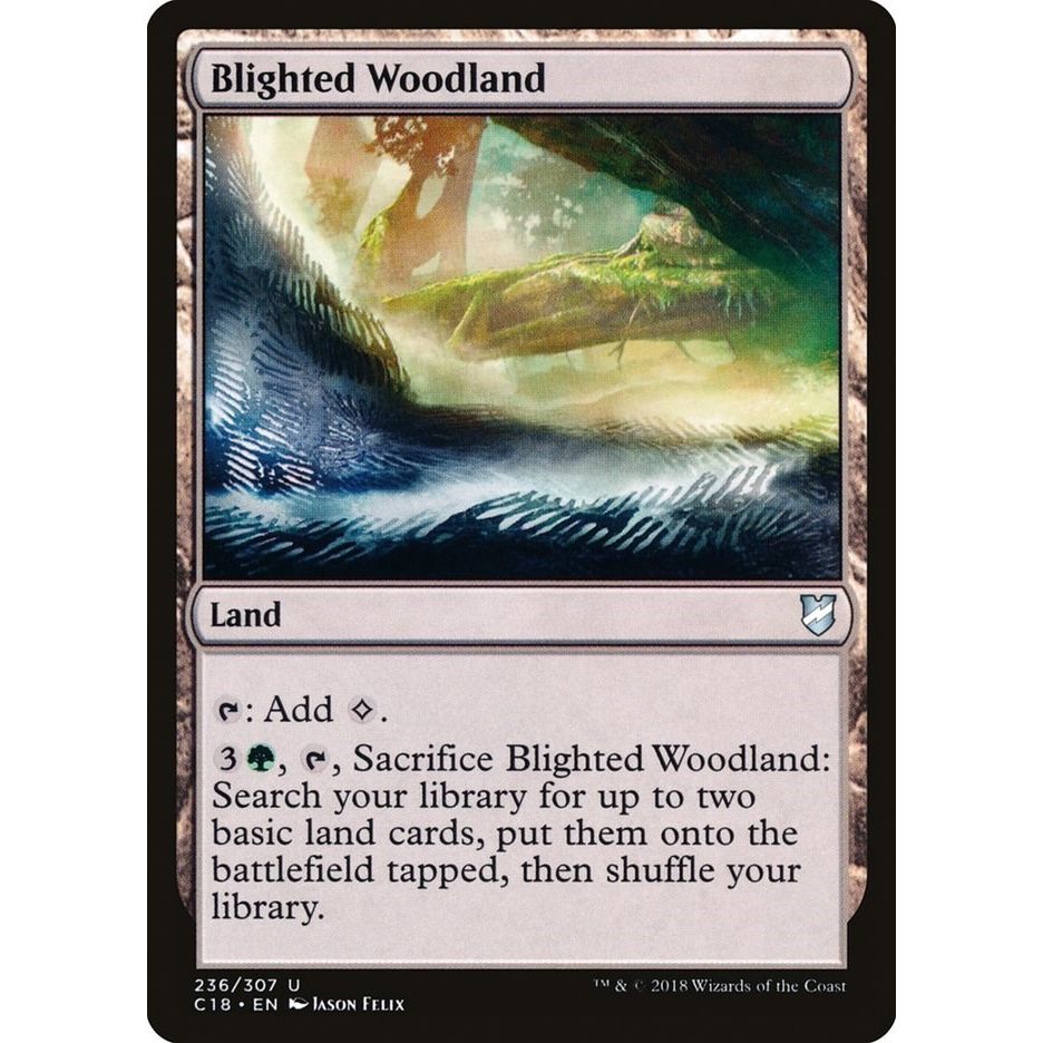 Image for Blighted Woodland (236) (C18) - Magic: The Gathering