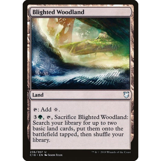 Image for Blighted Woodland (236) (C18) - Magic: The Gathering