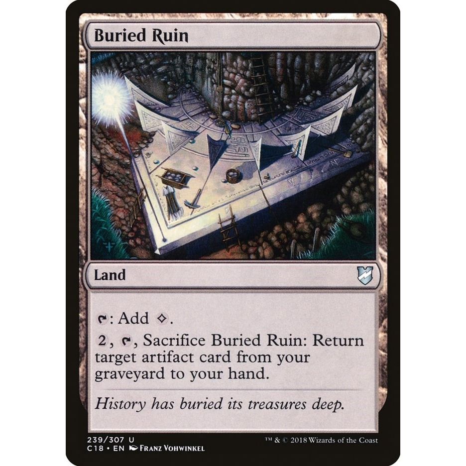 Image for Buried Ruin (239) (C18) - Magic: The Gathering
