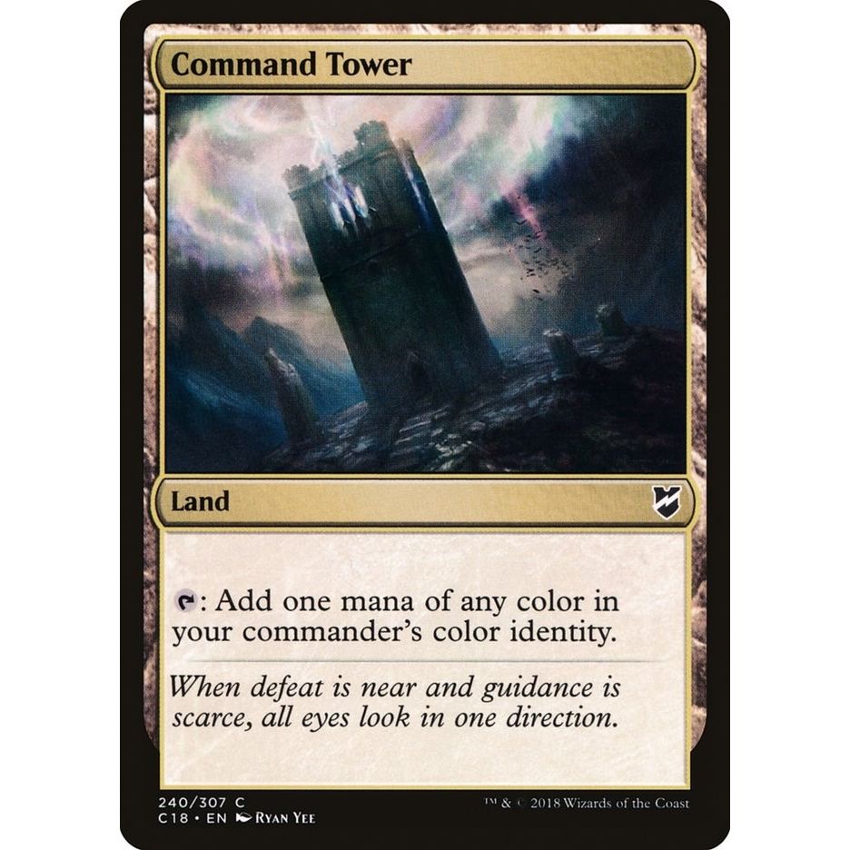 Image for Command Tower (240) (C18) - Magic: The Gathering