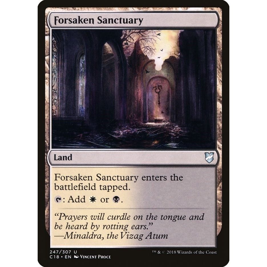 Image for Forsaken Sanctuary (247) (C18) - Magic: The Gathering