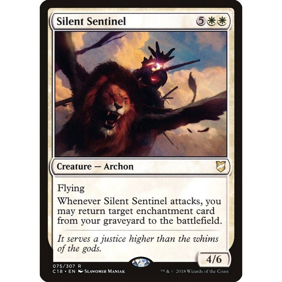 Image for Silent Sentinel (75) (C18) - Magic: The Gathering