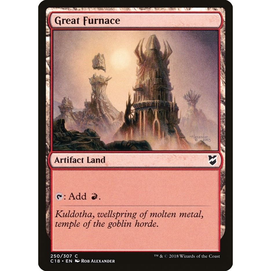 Image for Great Furnace (250) (C18) - Magic: The Gathering