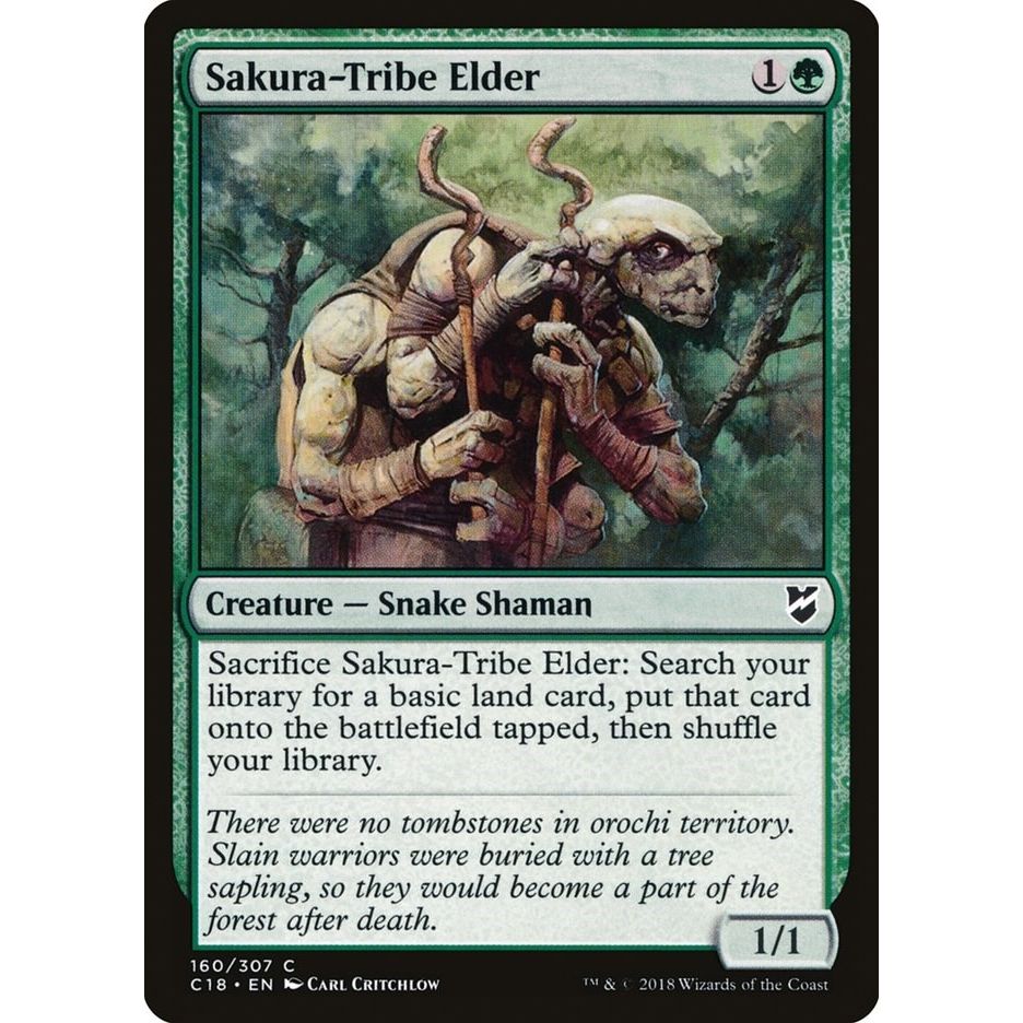 Image for Sakura-Tribe Elder (160) (C18) - Magic: The Gathering