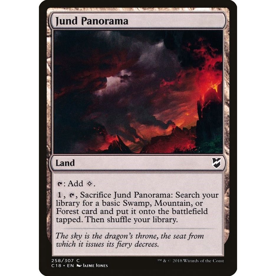 Image for Jund Panorama (258) (C18) - Magic: The Gathering