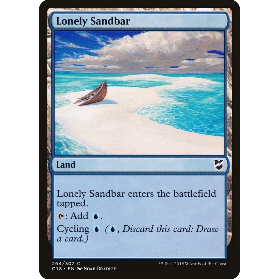 Image for Lonely Sandbar (264) (C18) - Magic: The Gathering