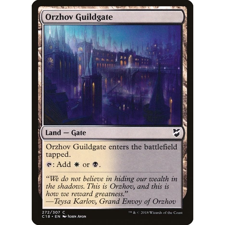 Image for Orzhov Guildgate (272) (C18) - Magic: The Gathering