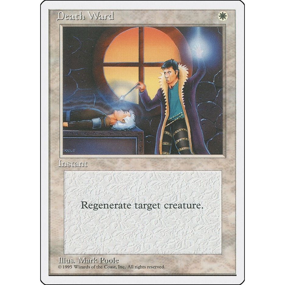 Image for Death Ward (4ED) - Magic: The Gathering