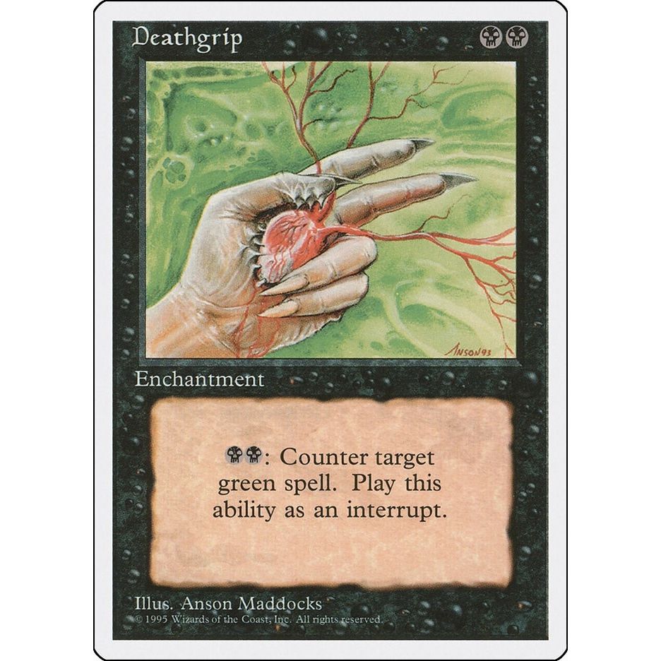Image for Deathgrip (14) (4ED) - Magic: The Gathering