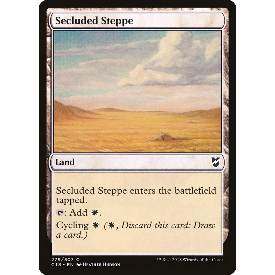 Image for Secluded Steppe (279) (C18) - Magic: The Gathering