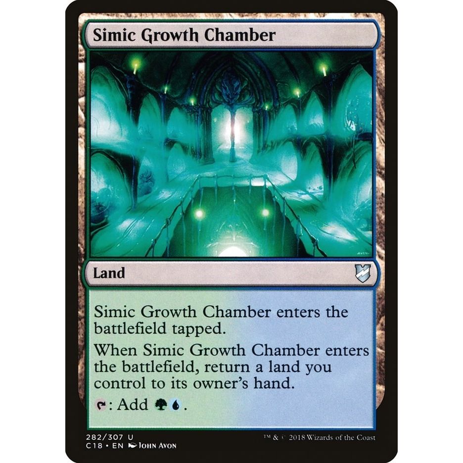 Image for Simic Growth Chamber (282) (C18) - Magic: The Gathering