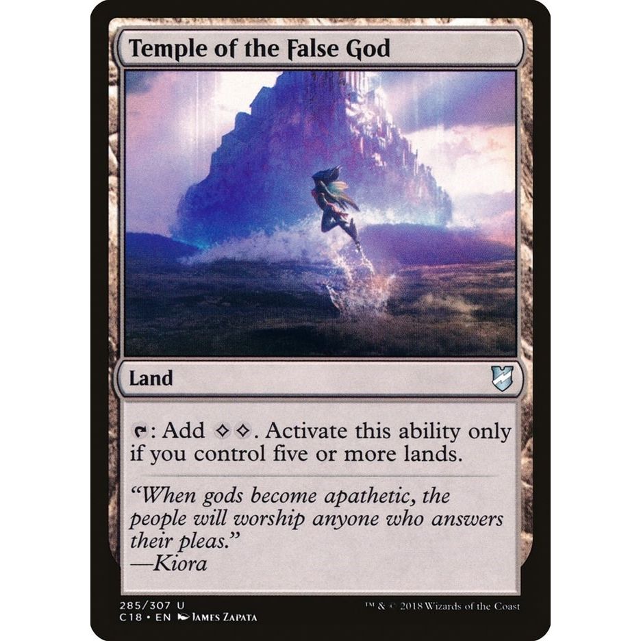 Image for Temple of the False God (285) (C18) - Magic: The Gathering