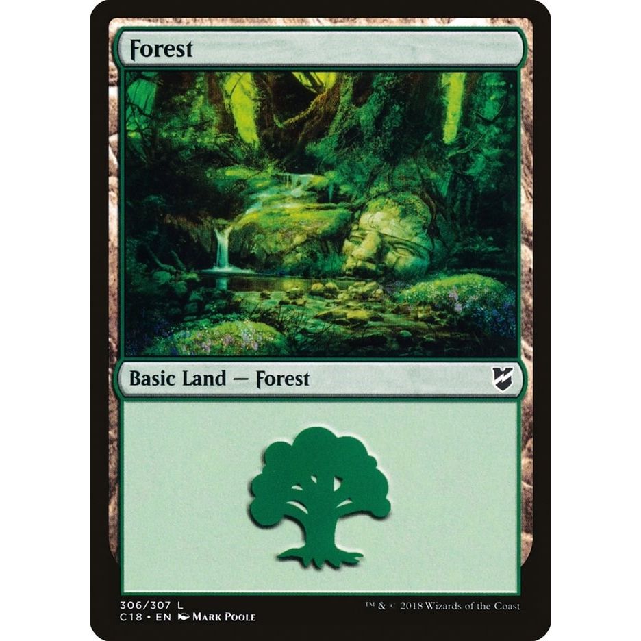 Image for Forest (306) (306) (C18) - Magic: The Gathering