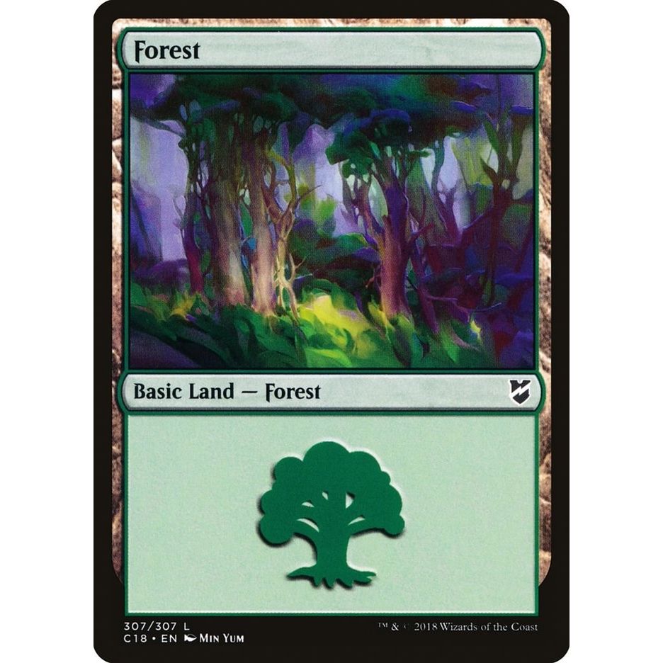 Image for Forest (307) (307) (C18) - Magic: The Gathering
