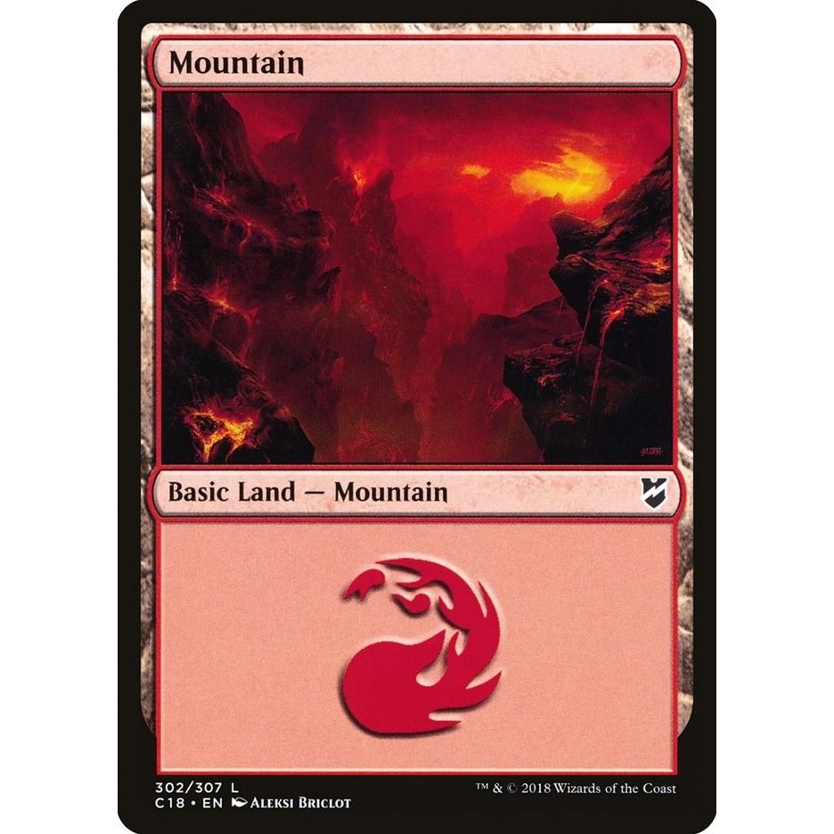 Image for Mountain (302) (302) (C18) - Magic: The Gathering