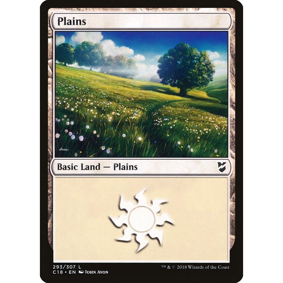 Image for Plains (293) (293) (C18) - Magic: The Gathering