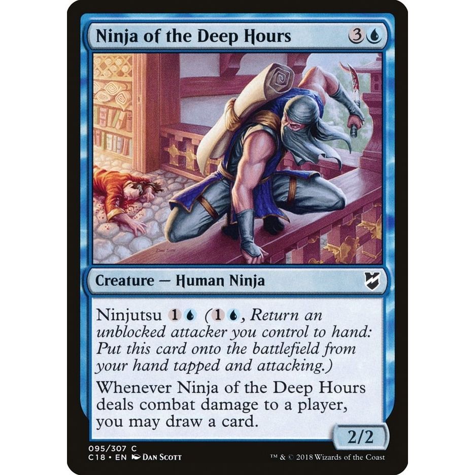 Image for Ninja of the Deep Hours (95) (C18) - Magic: The Gathering