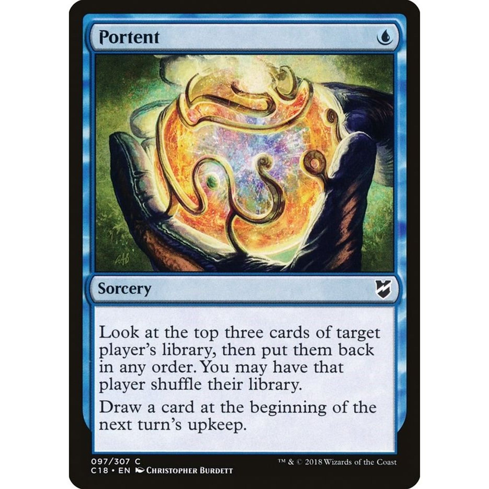 Image for Portent (97) (C18) - Magic: The Gathering