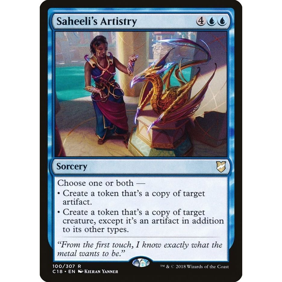 Image for Saheeli's Artistry (100) (C18) - Magic: The Gathering