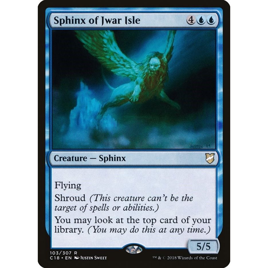 Image for Sphinx of Jwar Isle (103) (C18) - Magic: The Gathering