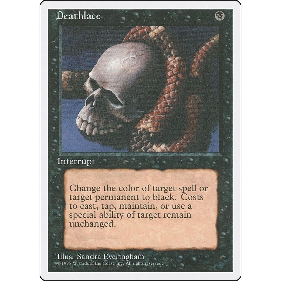 Image for Deathlace (4ED) - Magic: The Gathering