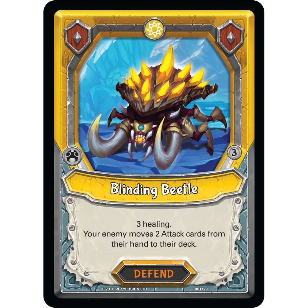 Image for Blinding Beetle (Claimed) (1) (KIN) - Lightseekers TCG
