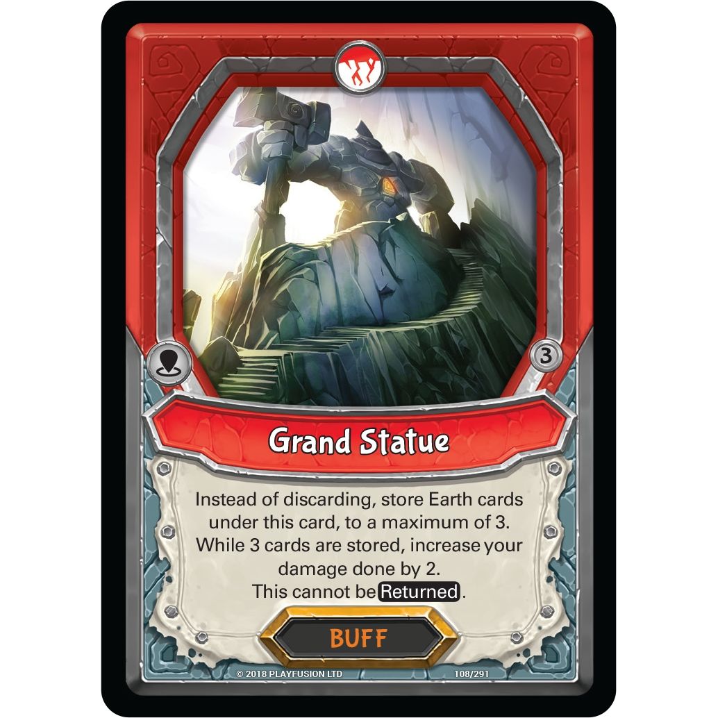 Image for Grand Statue (Claimed) (108) (KIN) - Lightseekers TCG