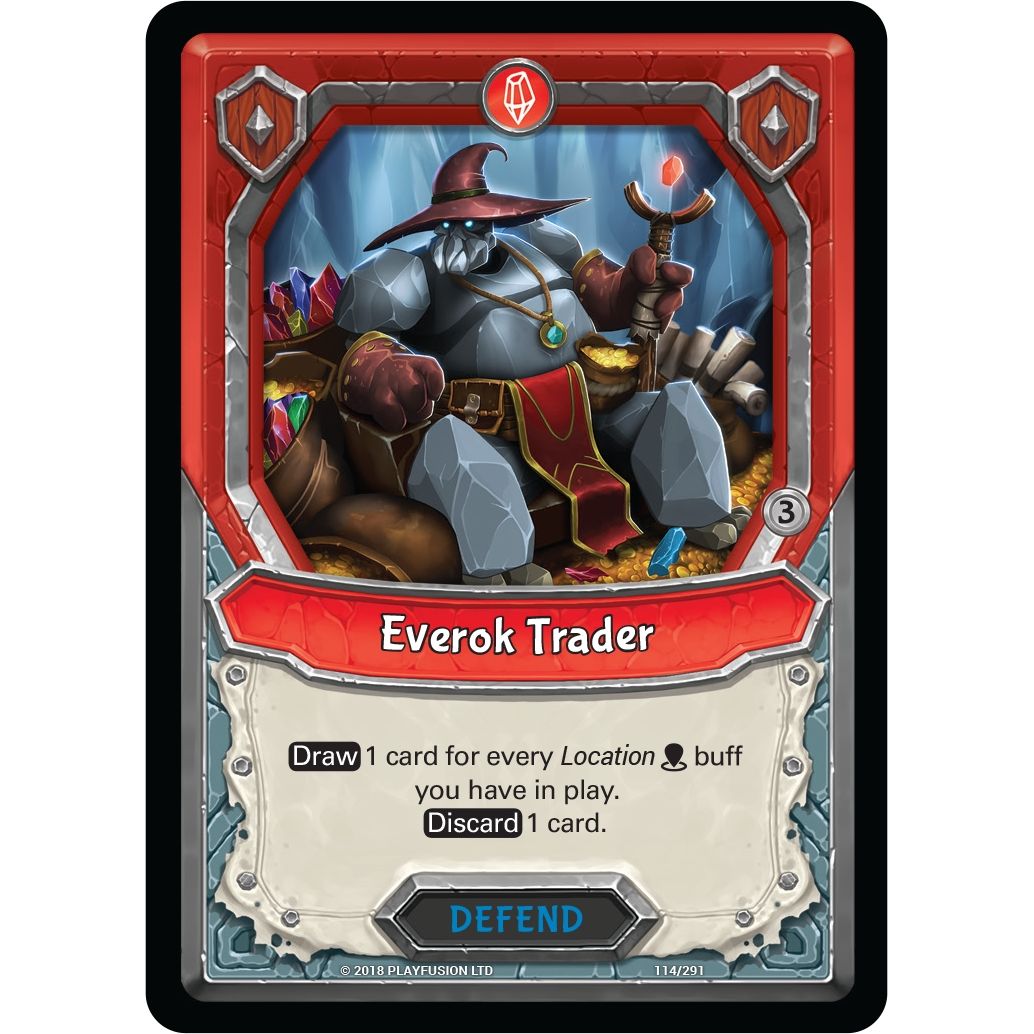 Image for Everok Trader (Unclaimed) (114) (KIN) - Lightseekers TCG