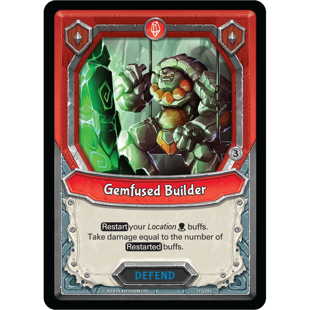 Image for Gemfused Builder (Unclaimed) (115) (KIN) - Lightseekers TCG