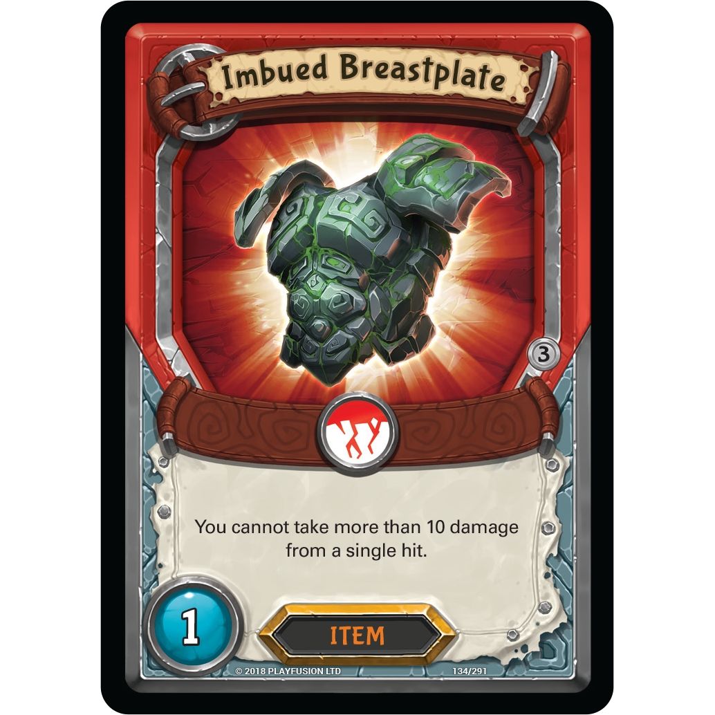 Image for Imbued Breastplate (Unclaimed) (134) (KIN) - Lightseekers TCG