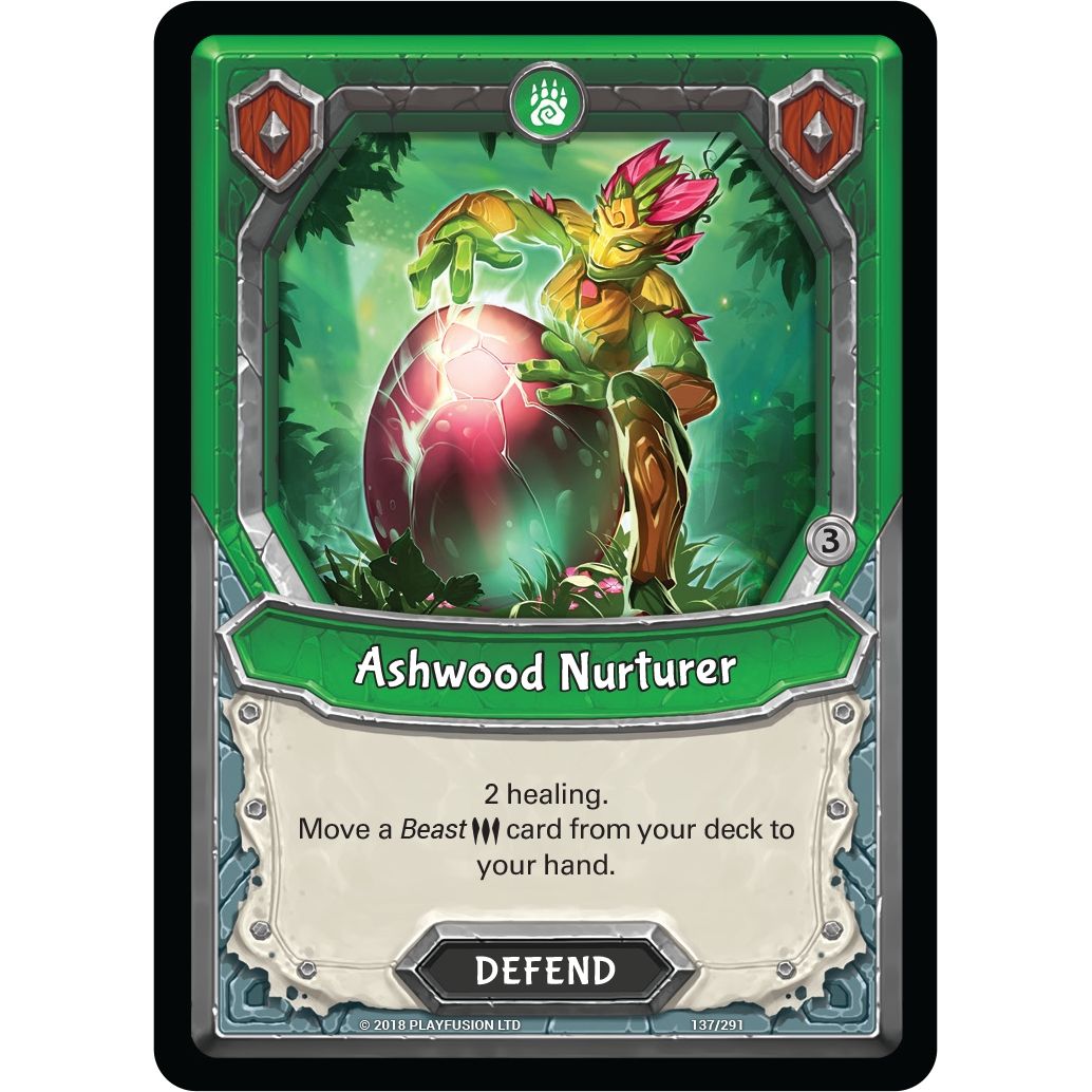 Image for Ashwood Nurturer (Unclaimed) (137) (KIN) - Lightseekers TCG