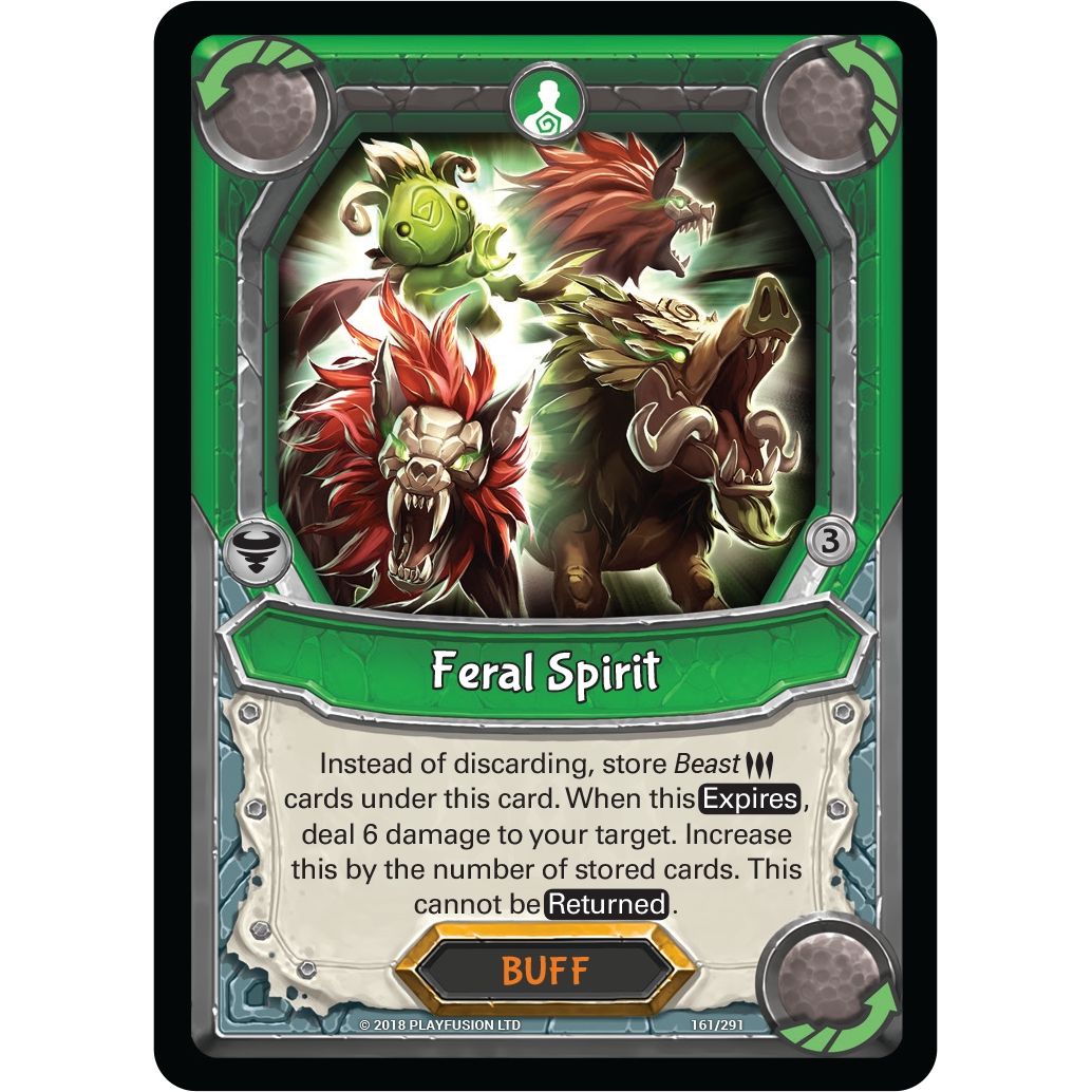 Image for Feral Spirit (Unclaimed) (161) (KIN) - Lightseekers TCG