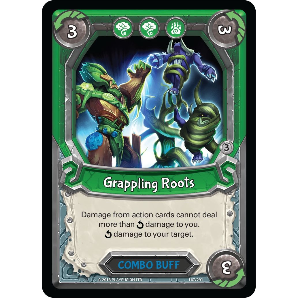 Image for Grappling Roots (Claimed) (167) (KIN) - Lightseekers TCG