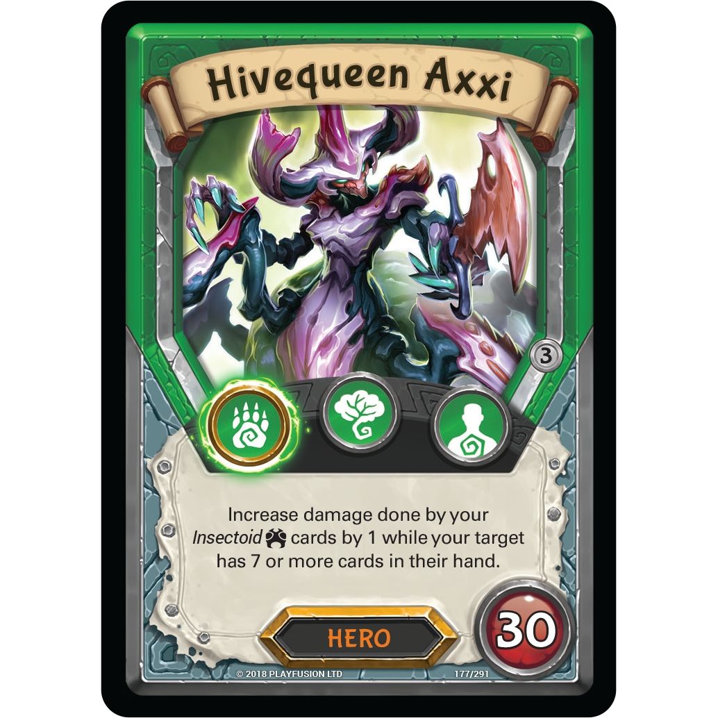Image for Hivequeen Axxi (Unclaimed) (177) (KIN) - Lightseekers TCG