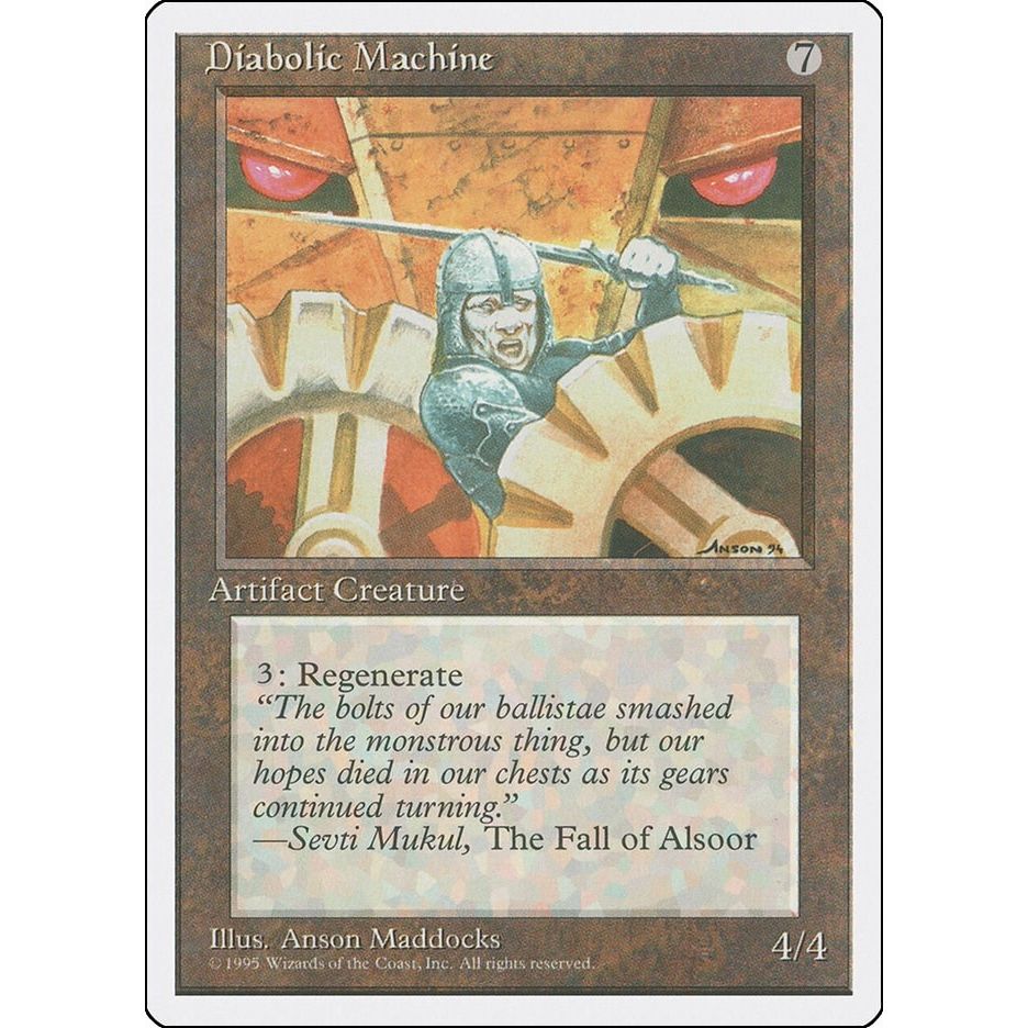 Image for Diabolic Machine (4ED) - Magic: The Gathering
